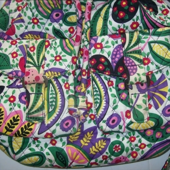 🌞 Vera Bradley Viva La Vera Quick Draw Bucket Style Retired Style Purse - Picture 14 of 14